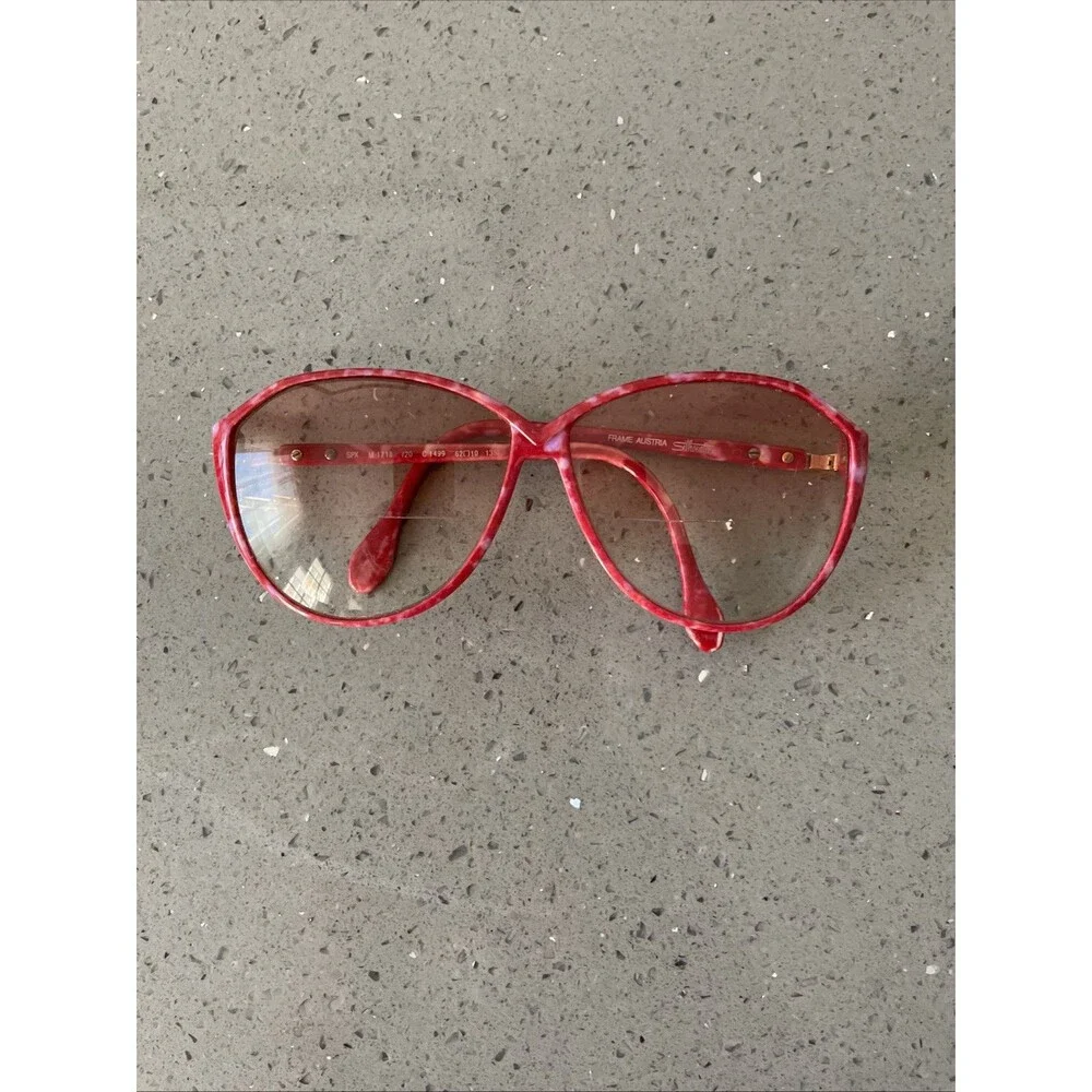 Silhouette SPX M1718 /20 C1499 62/10 135 Austria Red Eyeglasses FRAMES ONLY